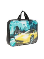 Папка с ручками текстильная А4, 350 х 270 х 70 мм, Calligrata Street Rasing