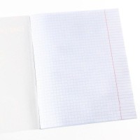 Тетрадь 48 листов в клетку, картонная обложка "Тропики", Микки Маус