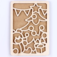 Пластилиновые картинки «Новый год! Ёлка»