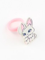 Кольцо крутящееся детское «Самой милой», зайка