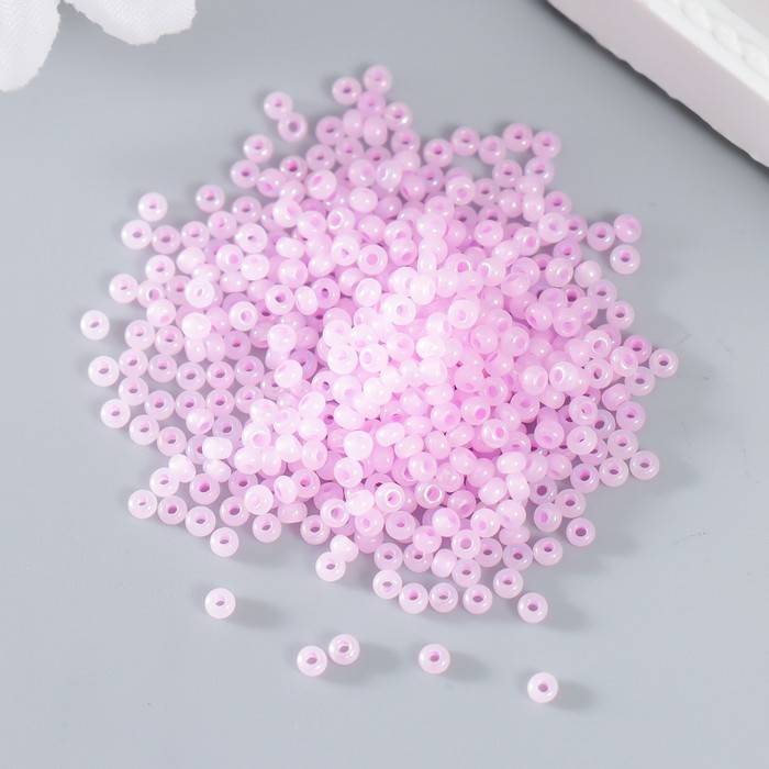 Бисер Чехия "GAMMA" круглый "1"  10/0   5гр  (A069 розовый/меланж)