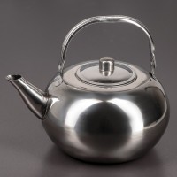 Чайник «Арес», 1,2 л, с металлическим ситом, цвет хромированный