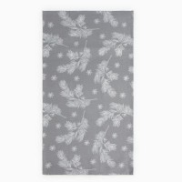 Полотенце новогоднее "Этель" «Серебряные ветки», 40х73 см, саржа 190 г/м2