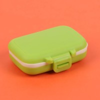 Таблетница, 8×6×3 см, 3 секции, МИКС