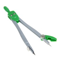 Циркуль металлический Calligrata, 115 мм, с защитным колпачком на иголке, в ПВХ