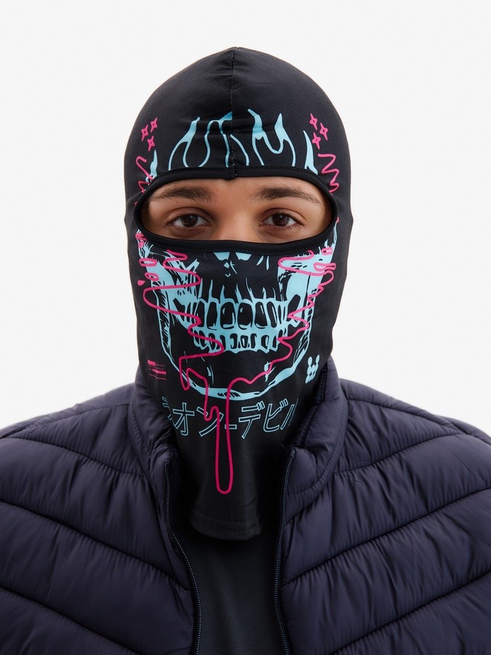 Маска-балаклава Demon, размер универсальный, чёрная