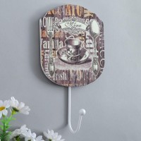 Крючок декоративный дерево "Кофейная чашка" 19,5х11х4,5 см