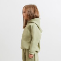 Худи детское MINAKU: Basic Line KIDS цвет оливковый, рост 104