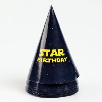 Колпак бумажный «STAR BOY», набор 6 шт