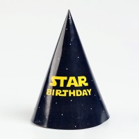 Колпак бумажный «STAR BOY», набор 6 шт