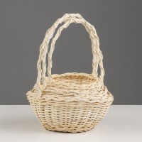 Набор корзин, 3 шт, 18×8/27 см, 15×6/20 см, 11×5/17 см, ротанг