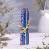 Набор свечей витых, 1,5х 15 см, 2 штуки, аромат черника