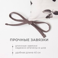 Подушка на стул Этель Impression 42х42 см, 100% хл, репс 210 г/м2