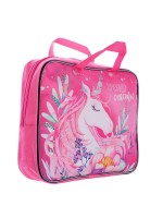 Папка с ручками текстильная А4, 350 х 270 х 70 мм, Calligrata "Приношу счастье"