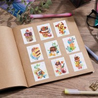 Наклейки бумажные «Сладости» , 11 × 15,5 см