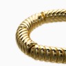 Браслет на резинке «Стиль. Резной», пластик, цвет золото