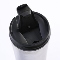 Термокружка Мастер К For you, 450 мл, 8×19 см сохраняет тепло 2 ч, нержавеющая сталь, серебристая