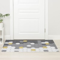 Коврик придверный грязезащитный Доляна «Гамма», 50×80 см