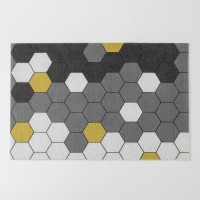 Коврик придверный грязезащитный Доляна «Гамма», 50×80 см