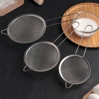 Набор сит Доляна, 3 шт, d=12 см,14 см, 16 см