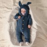 Комбинезон вязаный Крошка Я "Зайчик" рост 62-68 см