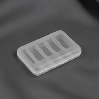 Органайзер для рукоделия, 5 отделений, 8.1×5.5×1.7 см, прозрачный