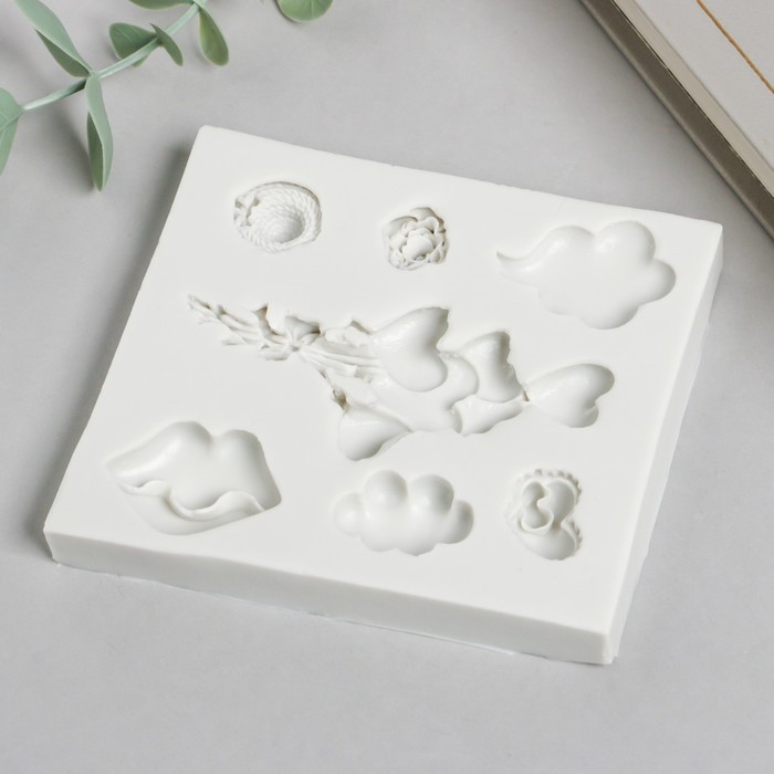 Молд силикон "Любовный флёр" 7 предметов 1,2х9,8х10 см