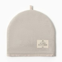 Грелка Этель "ECO", цвет молочный, 28х28 см, 70% хл, 30% лён, 190 г/м2