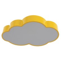 Люстра "Облачко" LED 3 режима 24Вт желтый