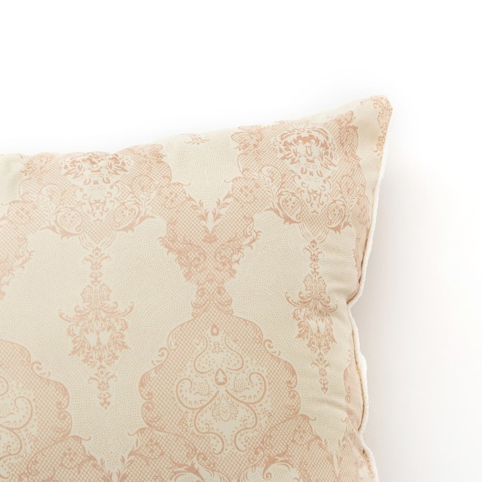 Подушка Экономь и Я 70*70 Лебяжий пух, чехол тик, цв. МИКС, п/э