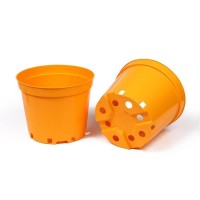 Горшок для рассады, 5 л, 22 × 22 × 18 см, оранжевый, Greengo