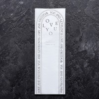 Пакет конус, для цветов, черный, 14*40см