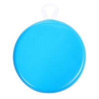 Ледянка мягкая, детская «Пингвин», диаметр 35 см, голубая