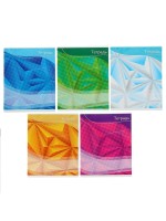 Тетрадь 48 листов в линейку, Calligrata «Графика-2», серые листы, МИКС