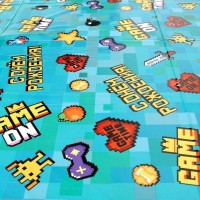 Скатерть Game Time, пиксели, 120×180 см