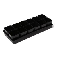 Набор для рассады: стаканы по 300 мл (12 шт.), поддон 45 × 18 см, МИКС, Greengo