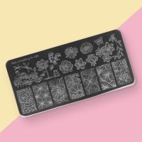 Диск для стемпинга металлический «Summer vibe», 12 × 6 см