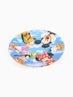 Тарелка одноразовая бумажная 18 см, набор 10 шт., Микки Маус