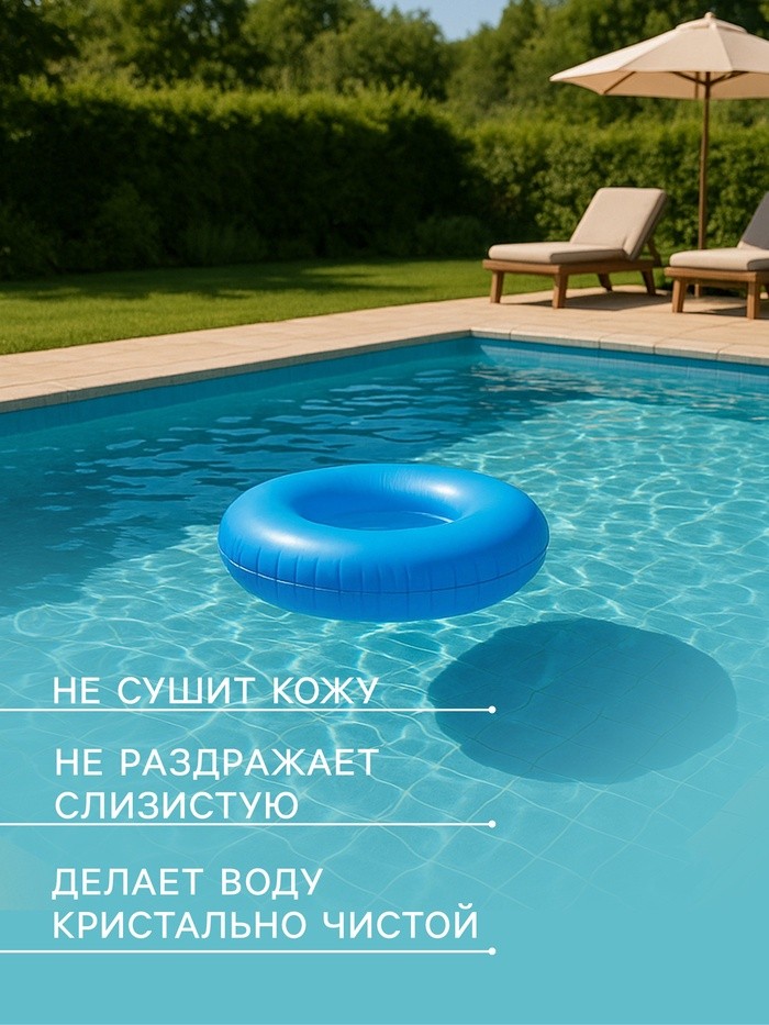 Комплексный препарат длительного действия Aqualand «Комплекс - хлор», 6 в 1, с поплавком и дозатором, 580 г