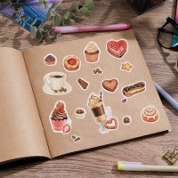 Наклейки бумажные «Кофе», 14 × 21 см