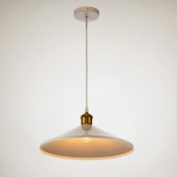 Светильник BayerLux 1242/1WT E27 40Вт белый 33х33х9,5-110 см