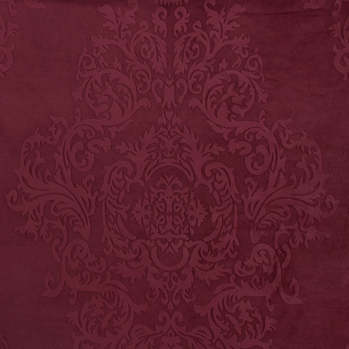 Штора портьерная "Этель" 230х270 см Валенсия Вишнёвый,100% п/э Штора портьерная "Этель" 230х270 см Валенсия Вишнёвый,100% п/э