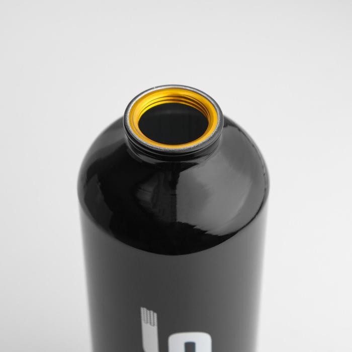 Фляжка-бутылка для воды "Мастер К.", 750 мл, 7 х 24.5 см, черная