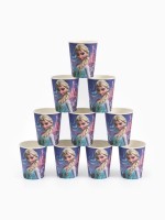 Стакан одноразовый 250 мл, набор 10 шт., Холодное сердце