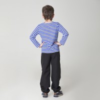 Карнавальная тельняшка-фуфайка военного, детская, р. 34, рост 128 см