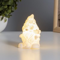 Ночник "Гном" 2Вт LED LR44 белый 4,5х5,5х9см