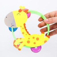 Погремушка бубен «Жирафик, Лошадка», виды МИКС