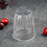 Стакан одноразовый «Баккара», 200 мл, прозрачный