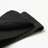 Шарф вязаный MINAKU, серый, 180×18 см