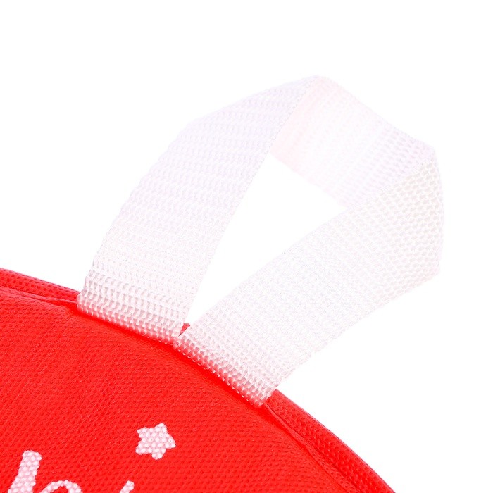 Ледянка мягкая, детская «Время мечтать», диаметр 35 см, красная